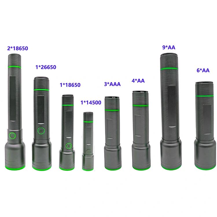 1500 루멘 충전식 손전등