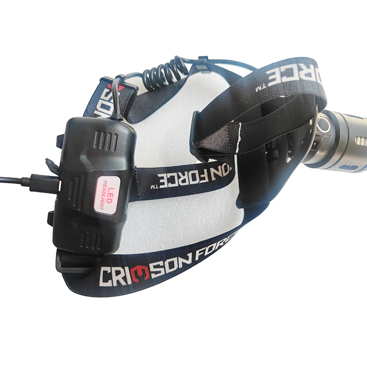 USB Charging LED Flashlight With Magnet