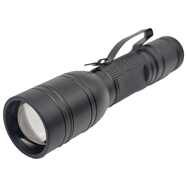 미니 클립 줌 LED 손전등